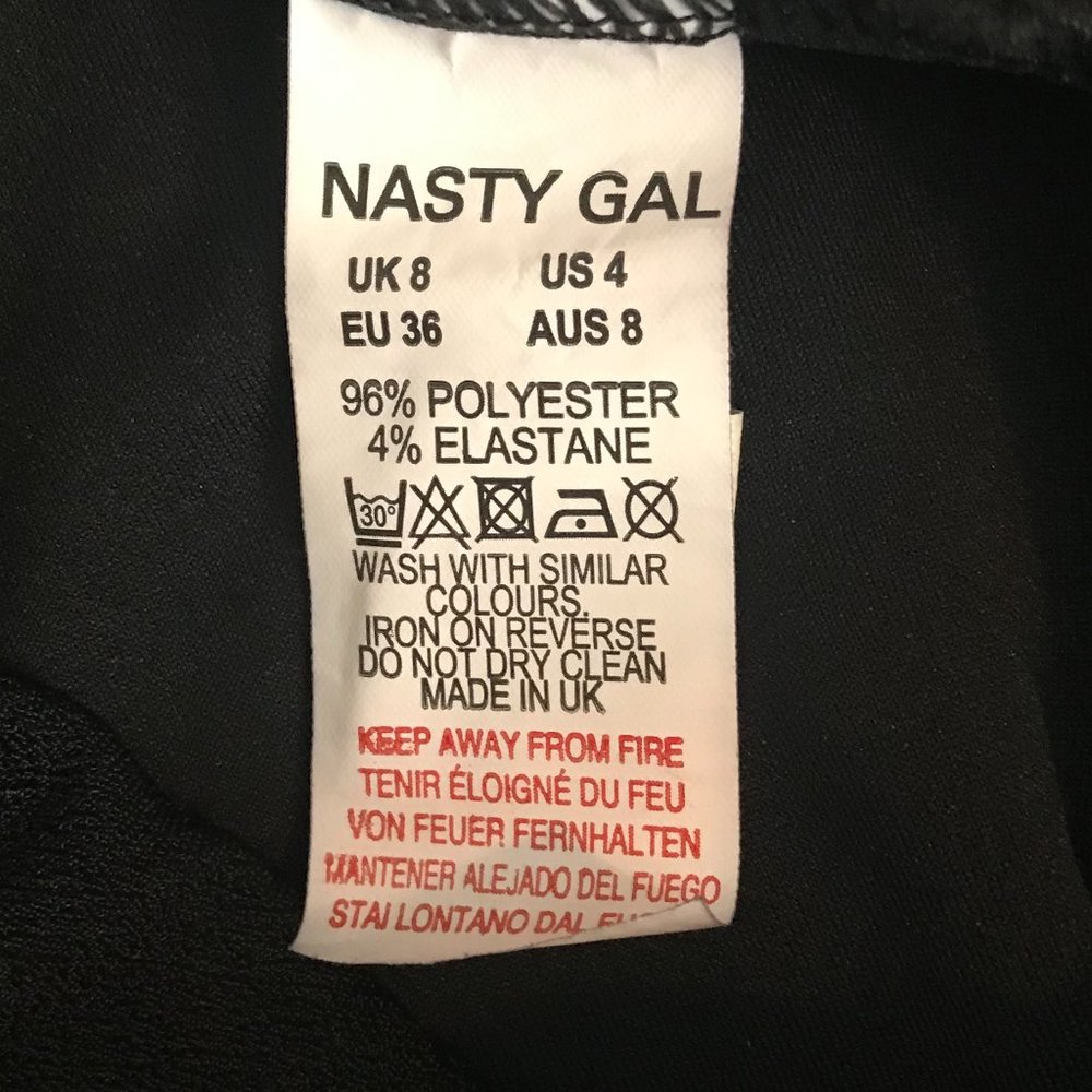 NASTY GAL Collection Women's Ruffle Flare Pants - Picture 4 of 10